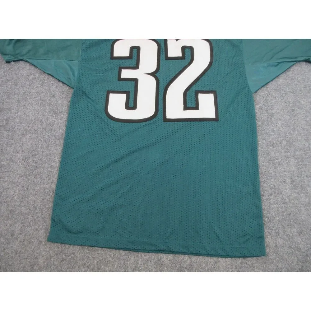VINTAGE Ricky Watters Philadelphia Eagles‎ Jersey 48 Green NFL Football Russell